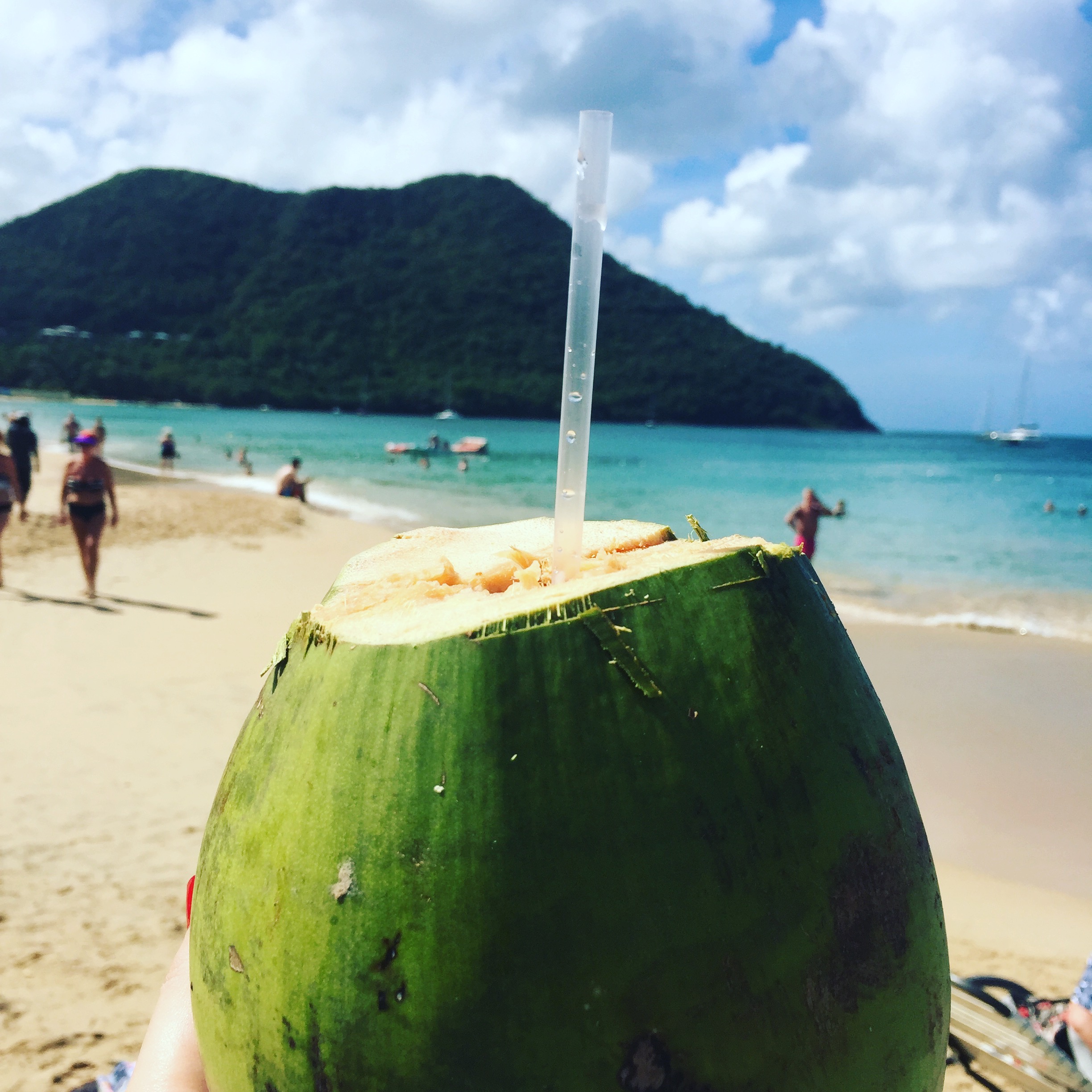 Caribbean Island Beach Sun Sea Vacation Holiday Travel Cruise Saint Lucia